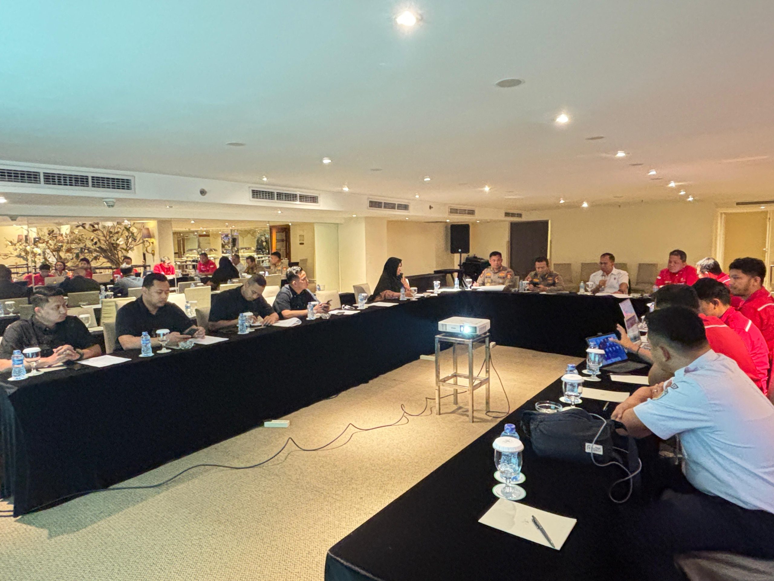 Terkait Pengamanan PT KCI, Ditpamobvit Ikuti Rapat Verifikasi 1