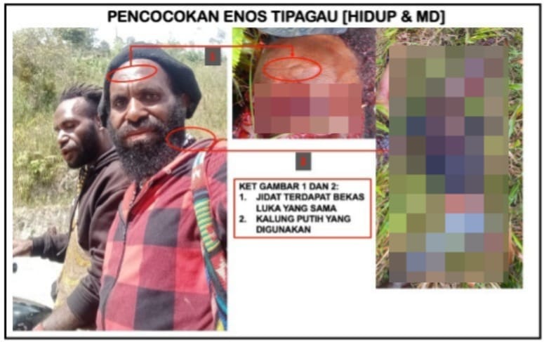 Prajurit TNI Lumpuhkan Tokoh OPM Enos Tipagau di Intan Jaya 1