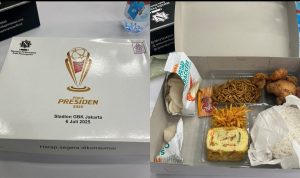 Ketika Nasi Kotak Mencuri Perhatian di Piala Presiden 2025 12