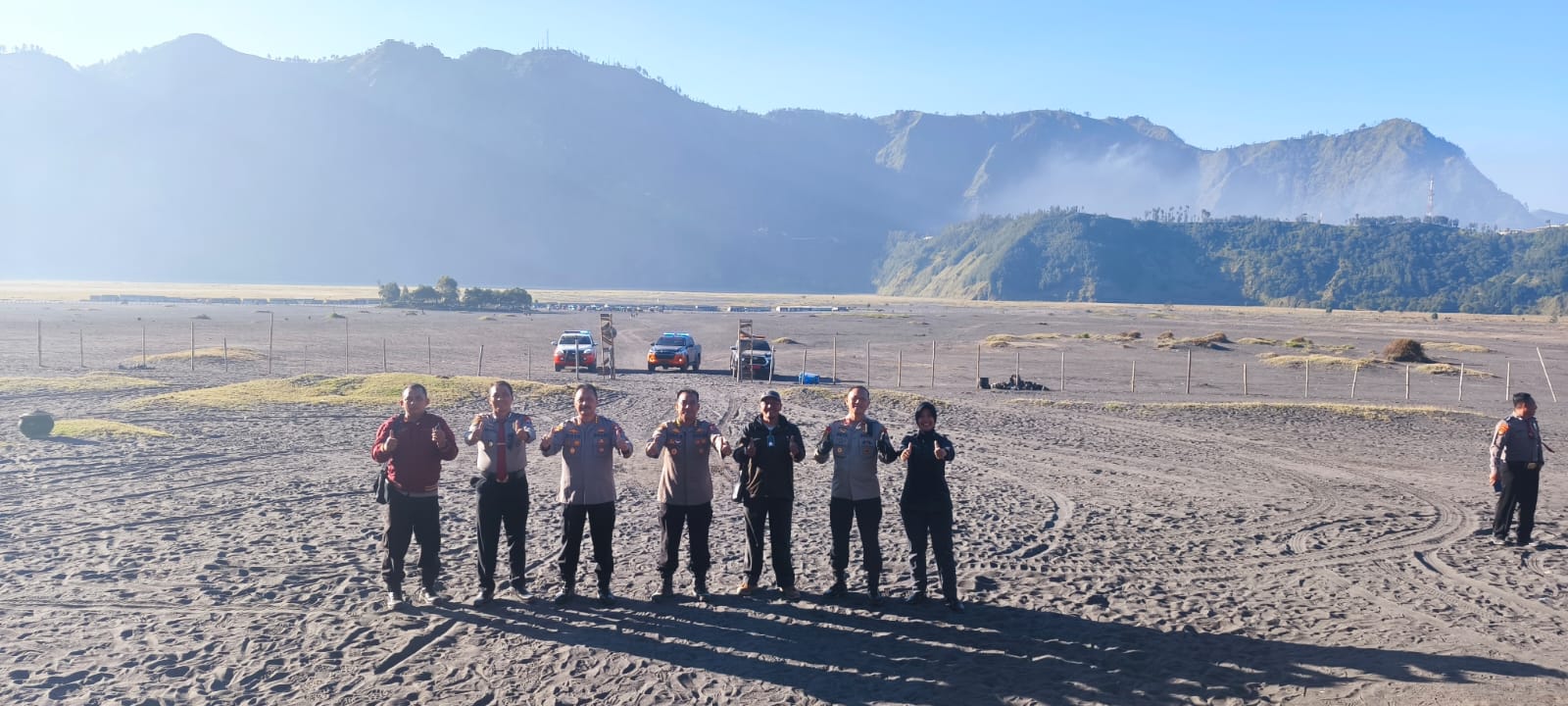 Ditpamobvit Polri Pastikan Keamanan Taman Nasional Bromo Tengger 1