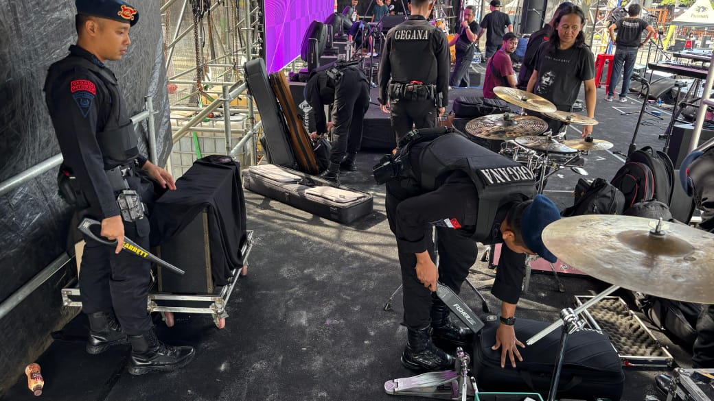 Brimob Pastikan Keamanan dan Kenyamanan Penonton di Awesome Skool Fest 2025 Ancol 2