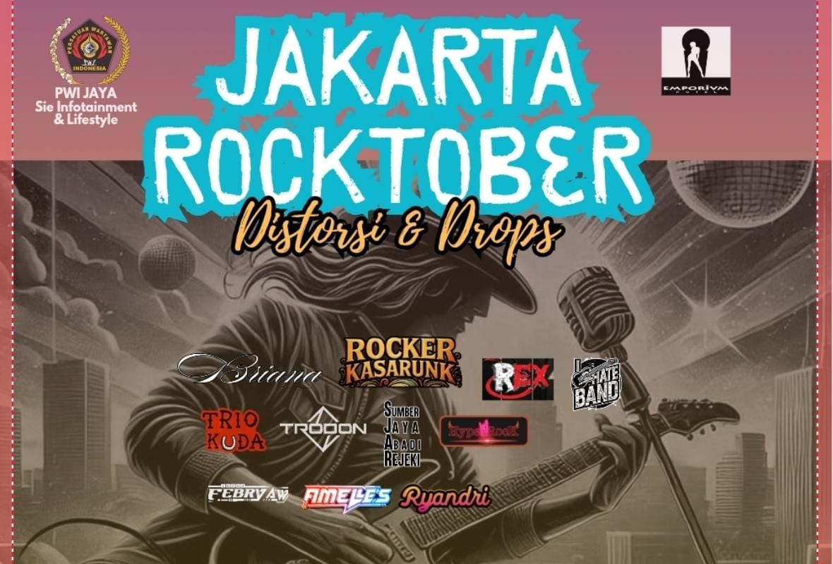 Jakarta Rocktober, Malam Kolaborasi Rock dan EDM di Tease Club Emporium 1