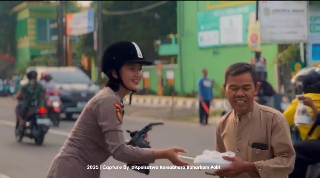 Korsabhara Baharkam Polri Konsisten Laksanakan Program Jum'at Barokah di Depok 1