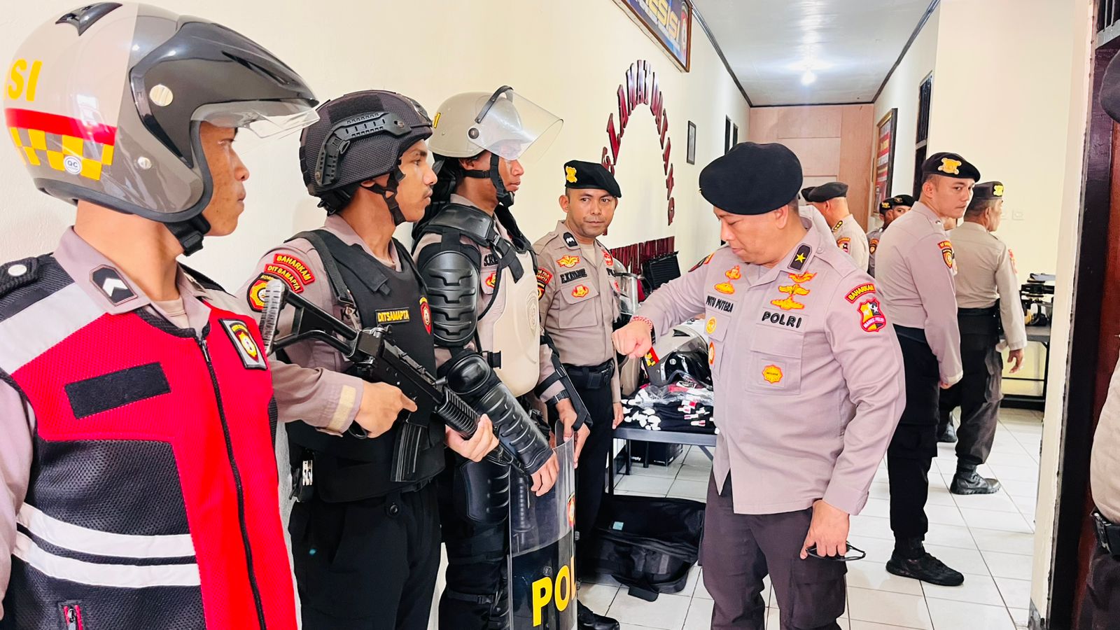 Korsabhara Baharkam Polri Supervisi Polda Maluku, Fokus Asistensi Dalmas, Tipiring, dan Pamobvit 1