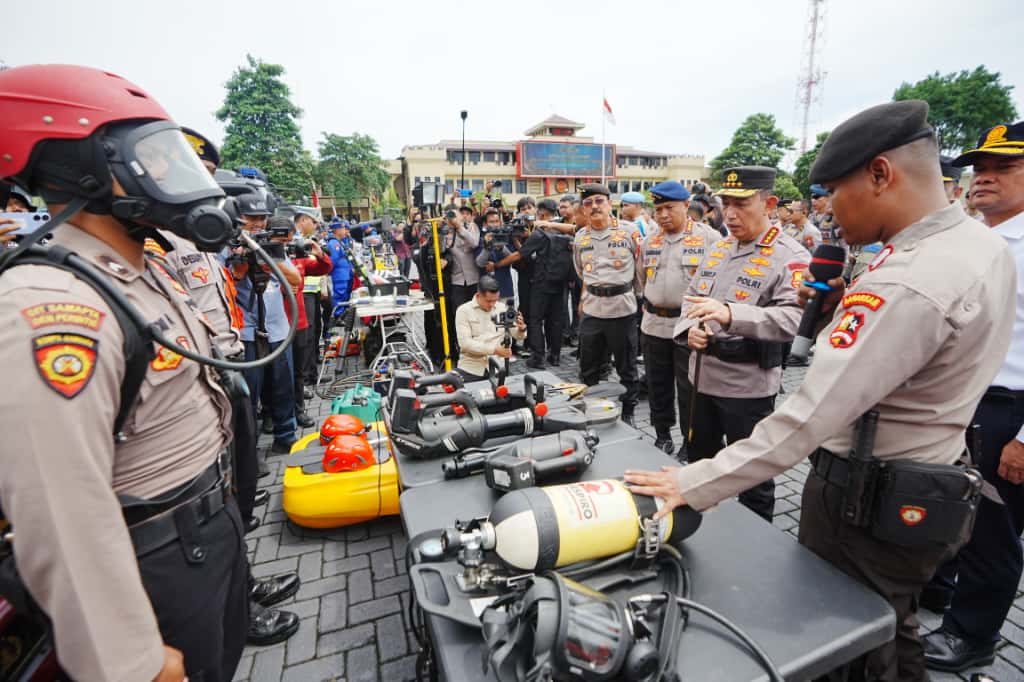 Polri Siapkan Sarpras dalam Memitigasi Potensi Bencana 1