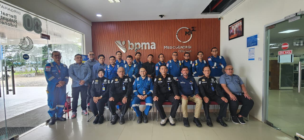 Korsabhara Baharkam Polri Audit Manajemen Pengamanan PT Medco E&P Malaka 1