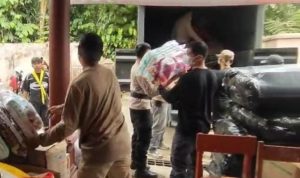 Penyaluran Bantuan Korban Erupsi Semeru di Lumajang 14