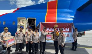 Dirpolsatwa Baharkam Polri Pimpin Misi Pengiriman Bantuan Logistik Kemanusiaan 10