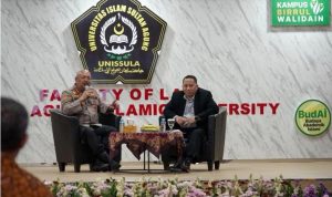Kalemdiklat Polri Resmikan Pusat Studi Ilmu Kepolisian Fakultas Hukum Unissula 9