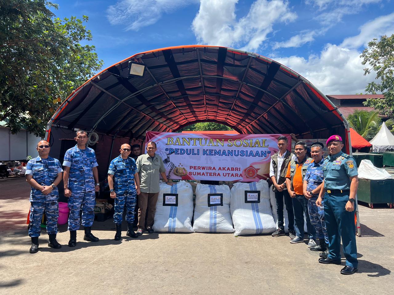 Perkumpulan Perwira TNI/Polri Putra Sumut Salurkan Bantuan untuk Korban Bencana Sumatera 1