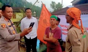 Kapolres Tapsel Sambangi Batang Toru, Posko TRAMP Disorot, 100 Huntara Disiapkan 14