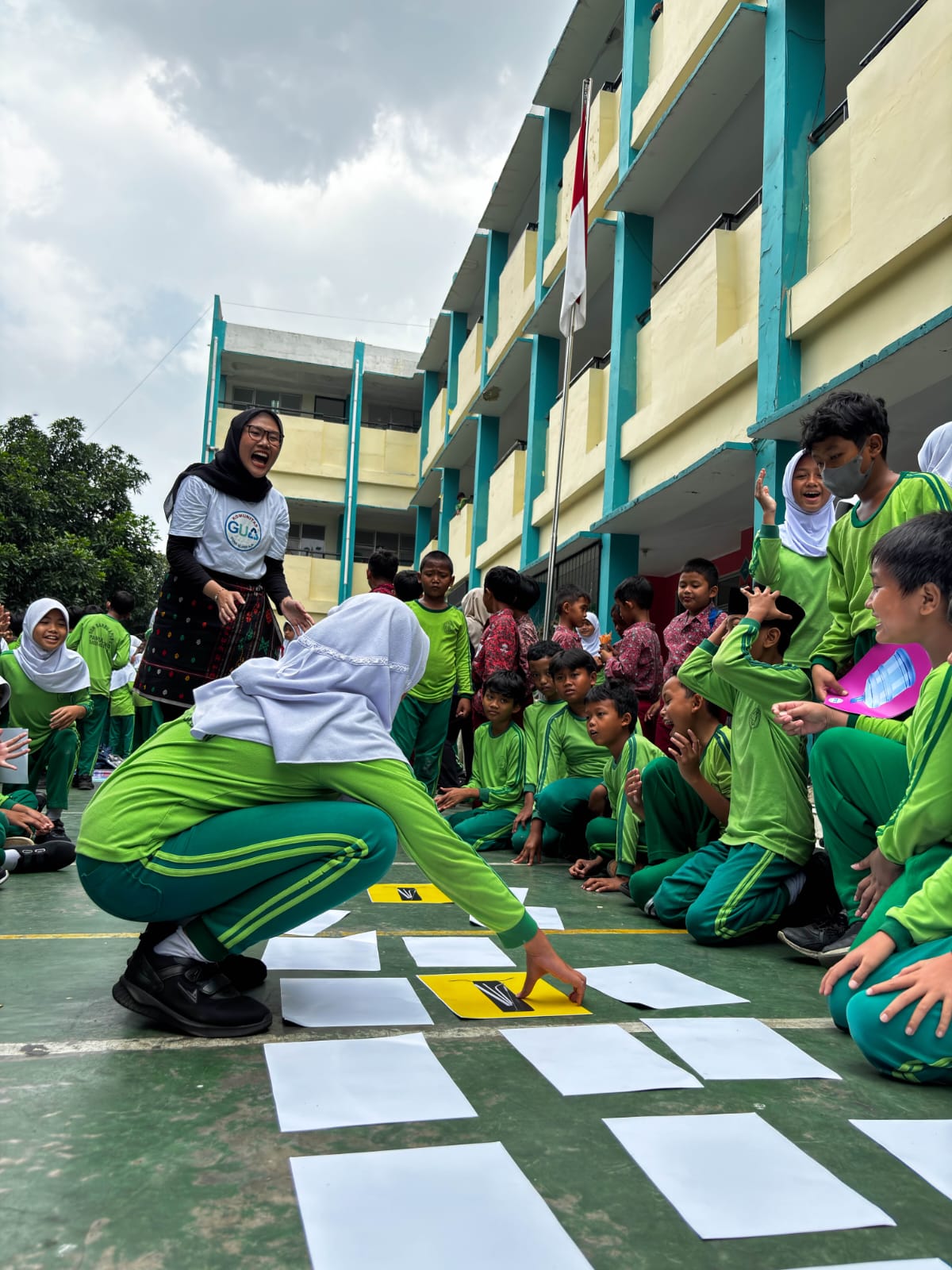 GUA Edukasi Siswa Kelola Sampah Lewat Praktik 3R 3