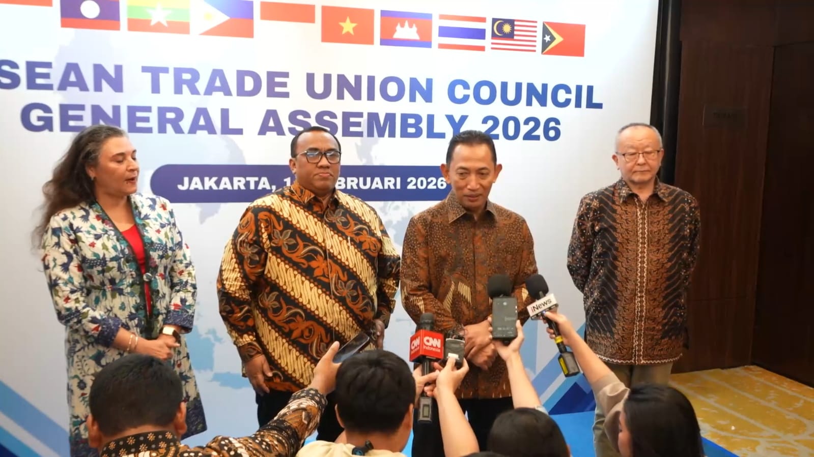 Andi Gani Kembali Terpilih sebagai Presiden ASEAN TUC, Pesan Kapolri: Jaga Hubungan Industrial dengan Harmonis 1