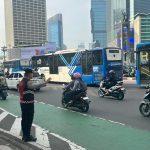 Pastikan Kelancaran Aktivitas Masyarakat, Detasemen Perintis Gelar Patroli di Titik Strategis Jakarta 125