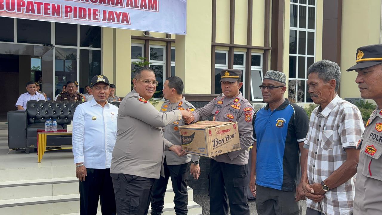 Pastikan Distribusi Bantuan Lancar, Tim K3I Polri Pantau Penanganan Bencana di Wilayah Hukum Polres Pidie Jaya 4