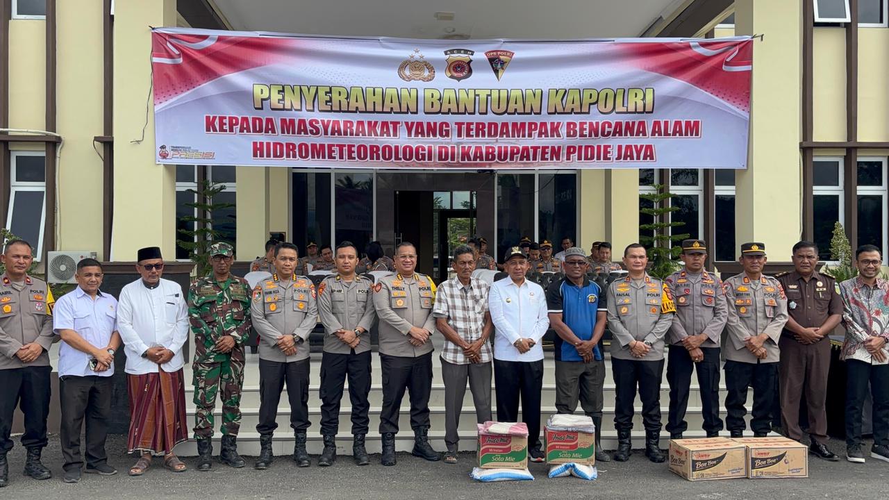 Pastikan Distribusi Bantuan Lancar, Tim K3I Polri Pantau Penanganan Bencana di Wilayah Hukum Polres Pidie Jaya 2