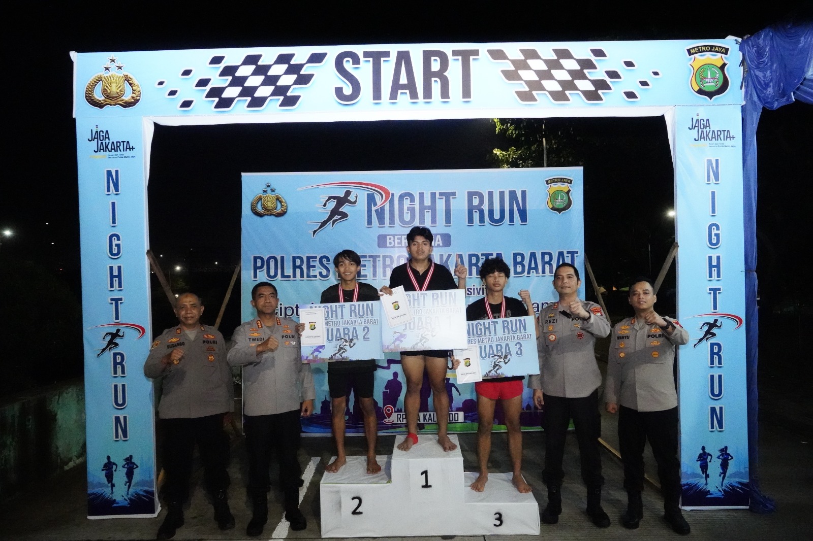 Night Run Ramadan di Kalijodo, Cara Polres Jakbar Salurkan Energi Positif Anak Muda 3