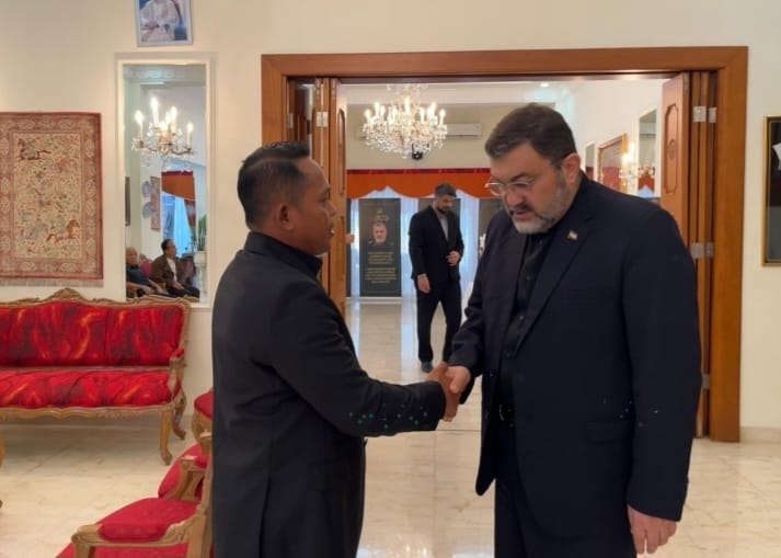 Yulius Setiarto Kunjungi Kedubes Iran, Ingatkan Semangat Konferensi Asia-Afrika 2