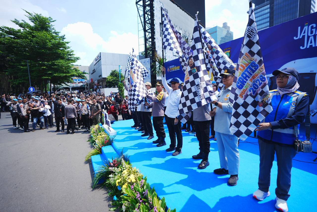 Kapolri Lepas 80 Bus Mudik Gratis, Pastikan Kesiapan Sopir Antar Masyarakat ke Tujuan 2