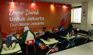 Gandeng PWI Jaya, Bank Jakarta dan PMI DKI Gelar Donor Darah 2