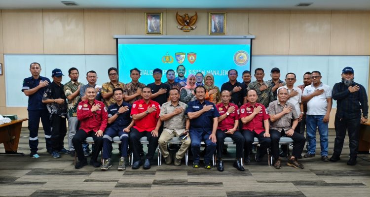 Perkuat Status Obvitnas, Tim Baharkam Polri Gelar Sosialisasi SMP di PT Timah 4
