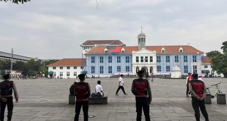 Jaga Kondusifitas CFD Kota Tua dan Sarinah, Dit Samapta Korsabhara Baharkam Polri Gelar Patroli Dialogis 1