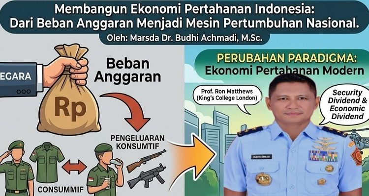 Marsda TNI Budhi Achmadi: Ekonomi Pertahanan Harus Jadi Mesin Pertumbuhan Nasional 1
