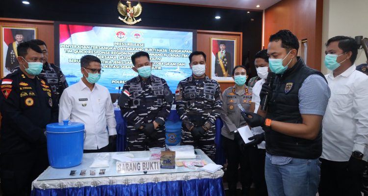 TNI AL Gagalkan Penyelundupan Sabu dan Ekstasi dari Malaysia 1