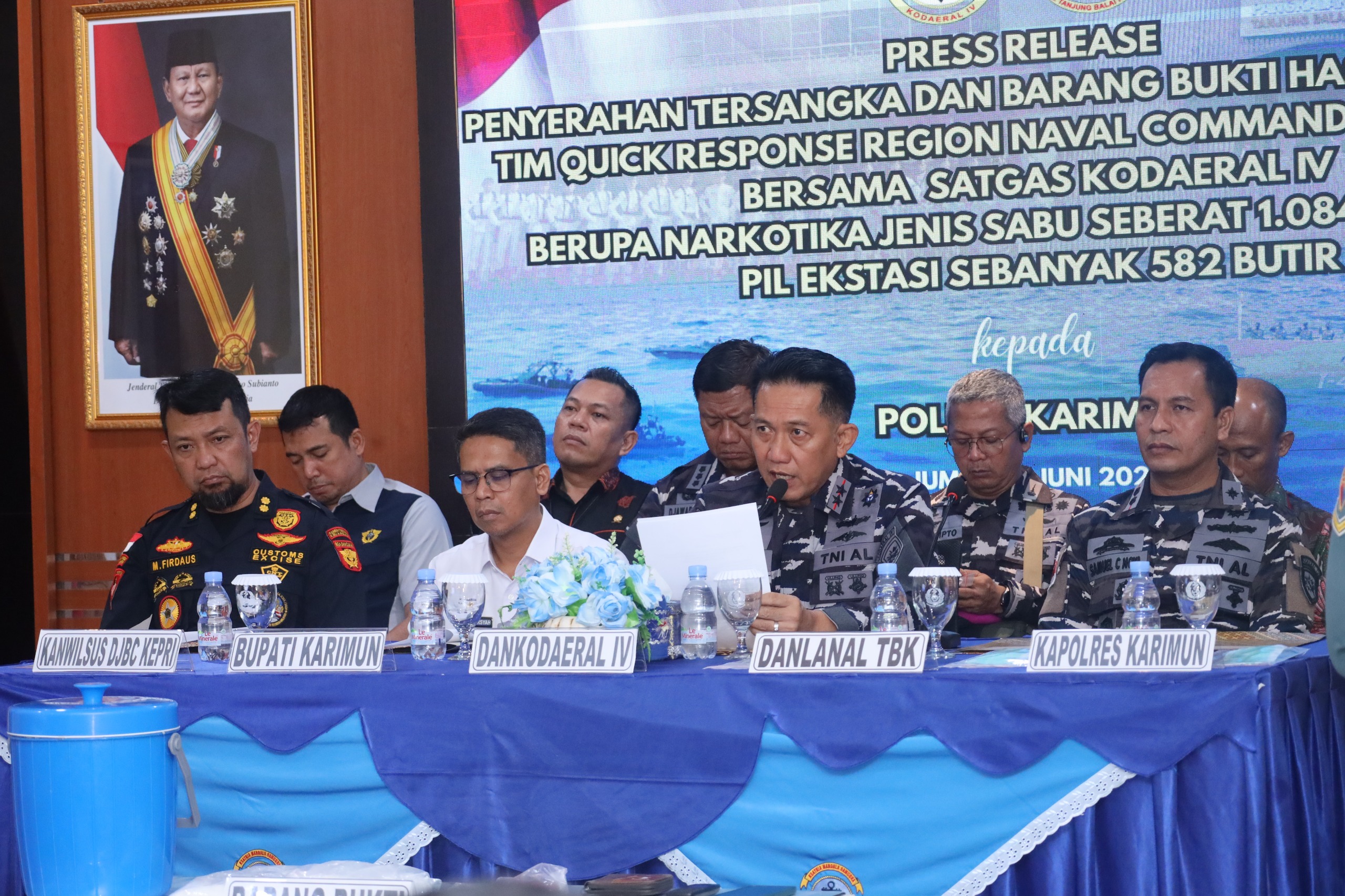 TNI AL Gagalkan Penyelundupan Sabu dan Ekstasi dari Malaysia 1 TNI AL Gagalkan Penyelundupan Sabu dan Ekstasi dari Malaysia 2