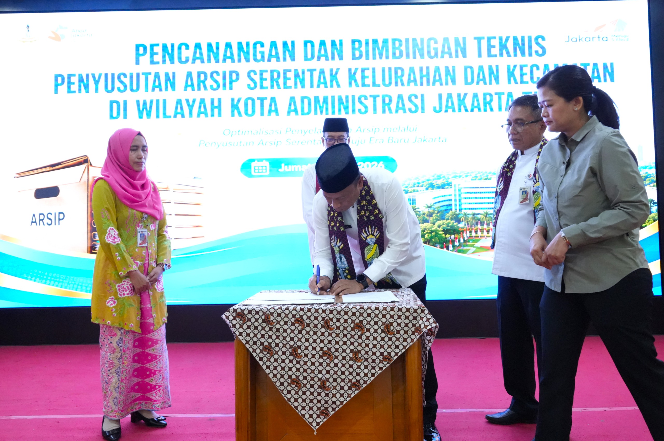 IMG-20260619-WA0040 Tingkatkan Tata Kelola Kearsipan, Jakarta Timur Luncurkan Program Penyusutan Arsip Serentak di Seluruh Kecamatan dan Kelurahan 1