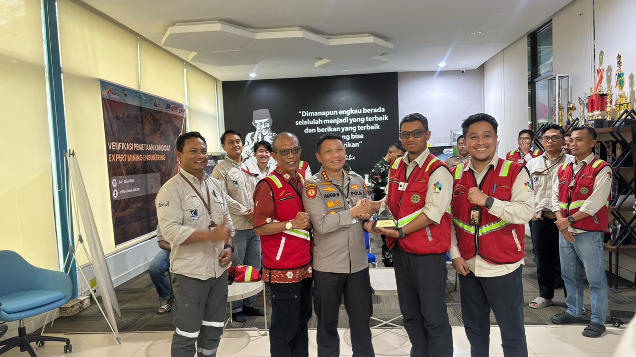 Amankan Sektor Tambang, Ditpamobvit Baharkam Polri Gelar Sosialisasi di PT Asmin Bara Bronang 2