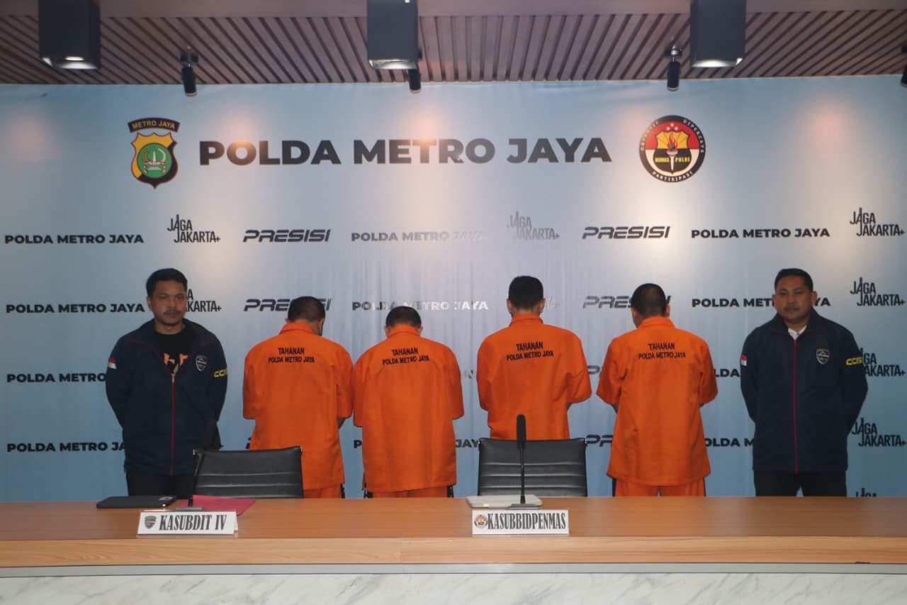 Polda Metro Jaya Ungkap Sindikat Judi Online 1XBET, Empat Tersangka Dicokok 1