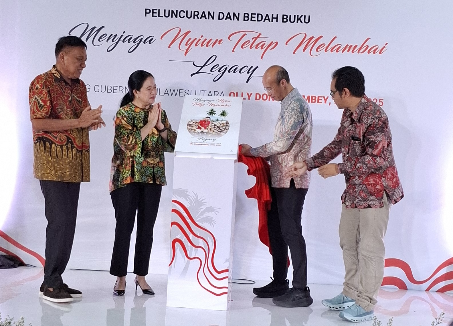20260826_133006 Buku Legacy Olly Dondokambey Diluncurkan, Puan Soroti Kepemimpinannya 1