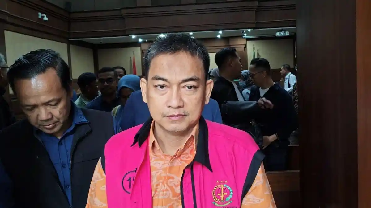 Hery-Susanto-di-Pengadilan-Tipikor-Jakarta-Pusat-Kamis-682026 Direktur DSM Akui Setor Rp1 Miliar Demi Ubah LHP Ombudsman 1