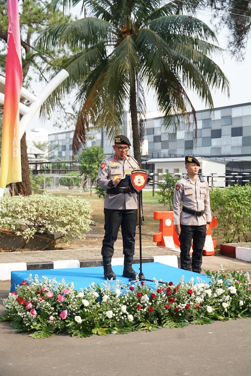 Kakorsabhara Baharkam Polri Pimpin Apel Serentak Se-Indonesia, 107 Ribu Hektare Lahan Terbakar Jadi Kesiapsiagaan Mutlak 1
