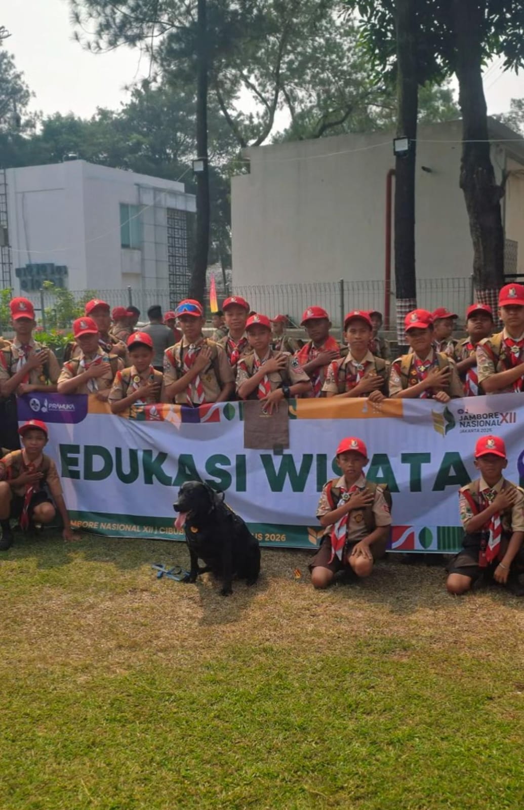 Kenalkan Profesi Polisi Satwa, 79 Peserta Jambore Nasional XII Mendapatkan Edukasi dari Ditpolsatwa Korsabhara Polri 2