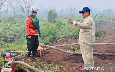 Prabowo Perintahkan Polisi dan Jaksa Seret Aktor Intelektual Karhutla 1