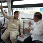 Prabowo Jajal LRT Kelapa Gading-Manggarai 22
