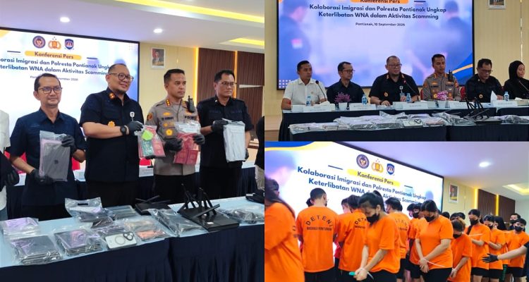 31 WNA Diamankan di Pontianak, Imigrasi Dalami Dugaan Aktivitas Scamming 1