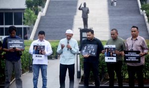 KWP Gelar Doa Bersama untuk Jurnalis yang Hilang Saat Meliput Erupsi Gunung Anak Krakatau 2