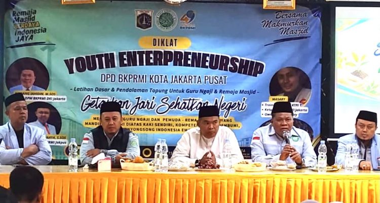 DPW BKPRMI DKI Jakarta Dorong Pemuda Remaja Masjid Kuasai Keterampilan melalui Diklat Youth Entrepreneurship 1