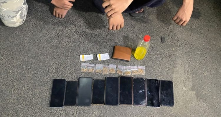 Patroli Brimob Metro Jaya Amankan 9 Orang dan 9 Klip Tembakau Sintetis di Cibubur 1