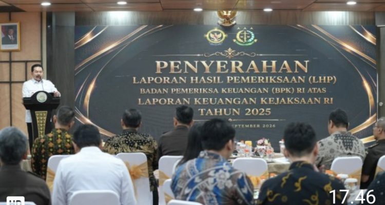 Kejaksaan Raih Opini WTP 10 Tahun Berturut-turut 3