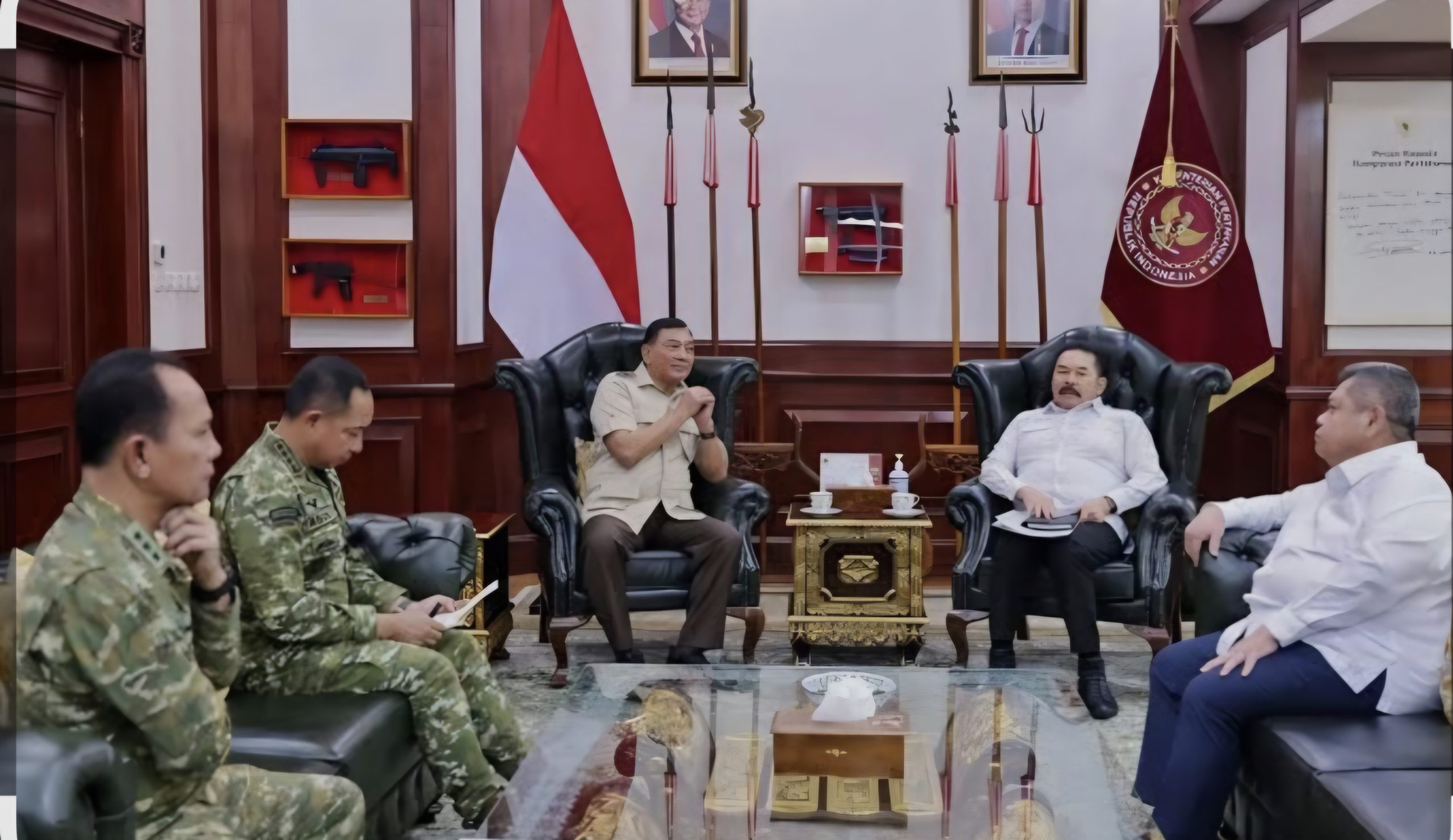 Jaksa Agung Menghadap Prabowo di Hambalang, Laporkan Kinerja Satgas PKH 1