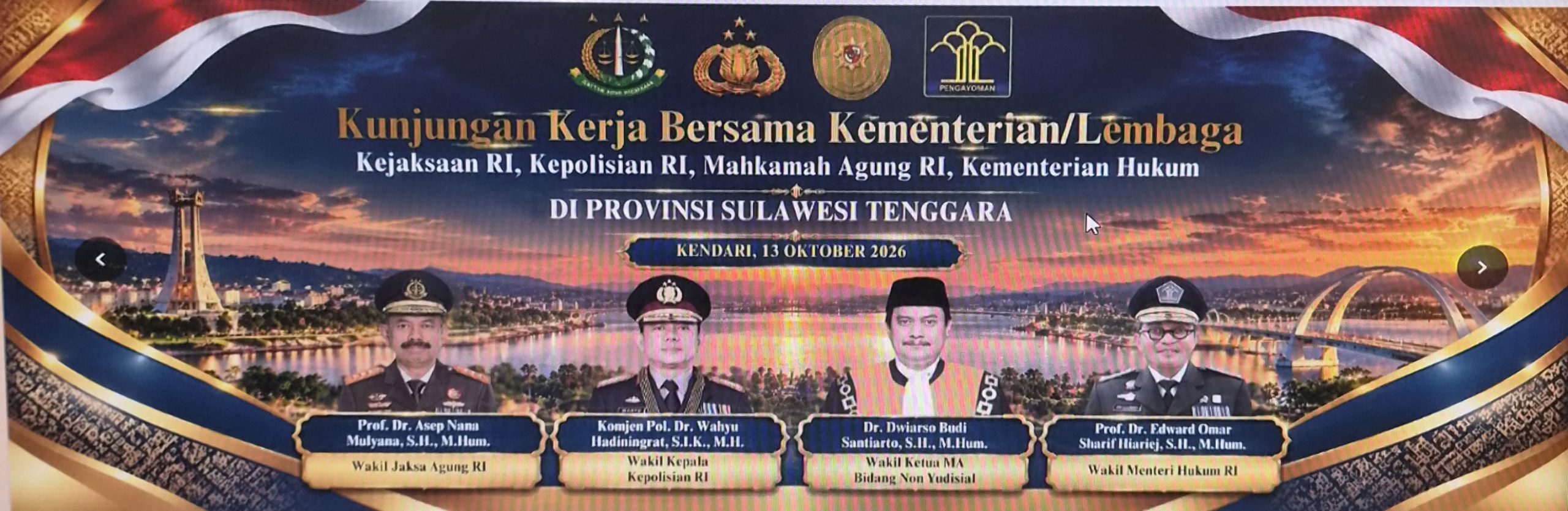 Wakil Jaksa Agung: Soliditas Bertumpu Integritas akan Membuat Polisi, Jaksa dan Hakim Saling Mengingatkan Bila Ada Kekeliruan 1