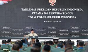 Prabowo Kumpulkan 800 Perwira Tinggi TNI-Polri di Istana 2