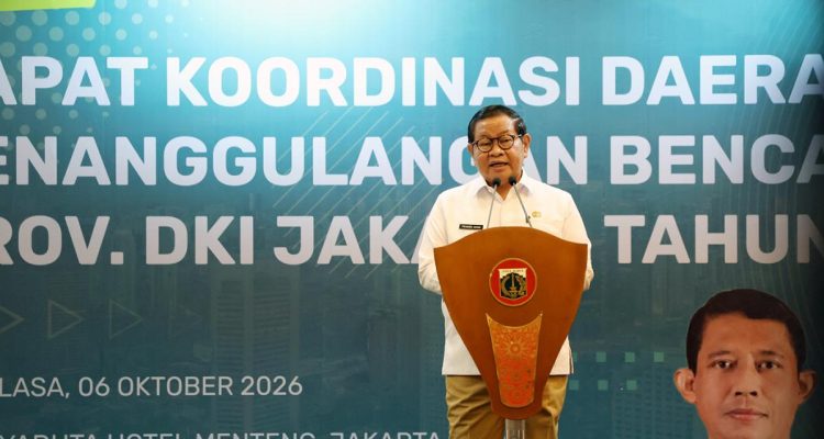 Pramono Minta Jakarta Siaga Hadapi Ancaman Bencana 2