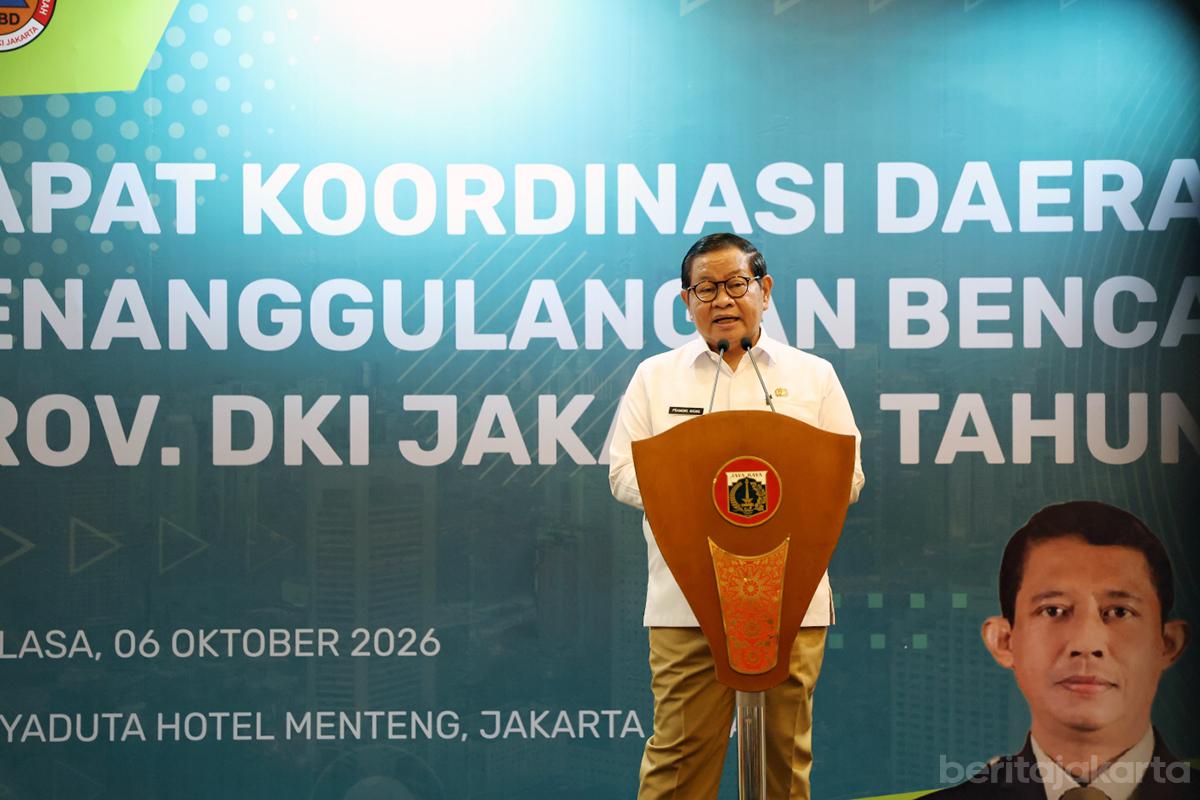 Buka Rakorda Kebencanaan, Pramono Dorong Penguatan Sinergi dan Kesiapsiagaan (Headline) Pramono Minta Jakarta Siaga Hadapi Ancaman Bencana 1