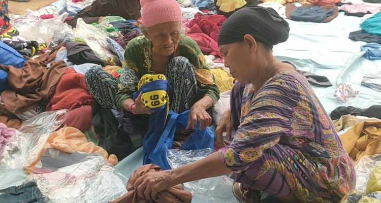 Korban Kebakaran di Tenda Pengungsian 2
