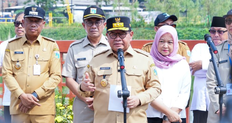 Gubernur Pramono Resmikan Dua Embung Penahan Banjir 2